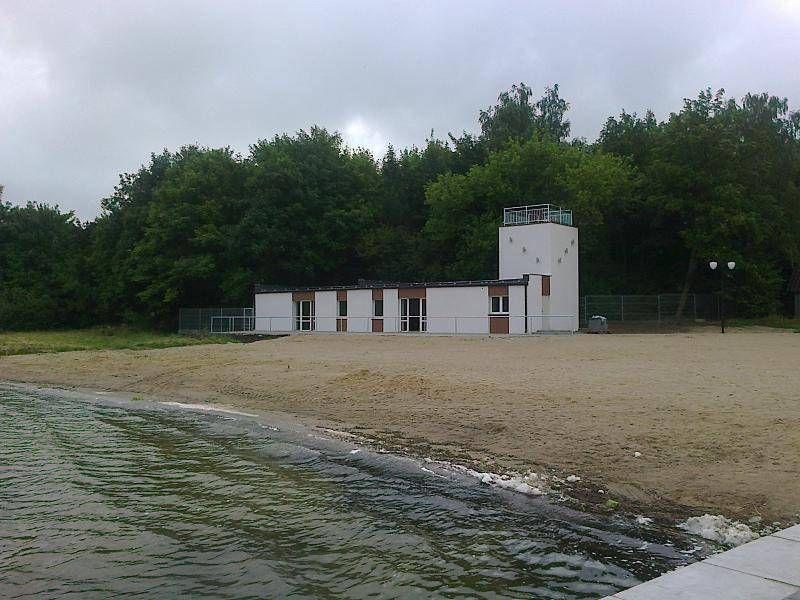 Budynek na plaży